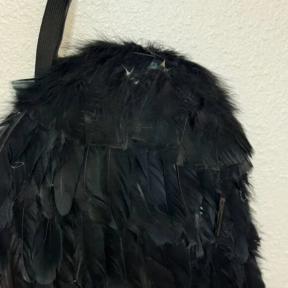 Costumes USA Wings Unisex O/S Black Cosplay Black Swan - Picture 6 of 9